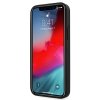 AMG AMHCP12SGSEBK iPhone 12 mini 5,4 czarny/black hardcase Leather Debossed Lines